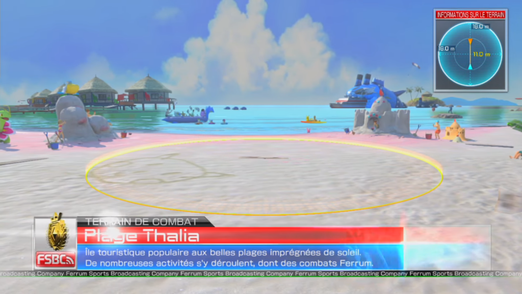 La Plage Thalia, l’un des nouveaux terrains de la version DX.