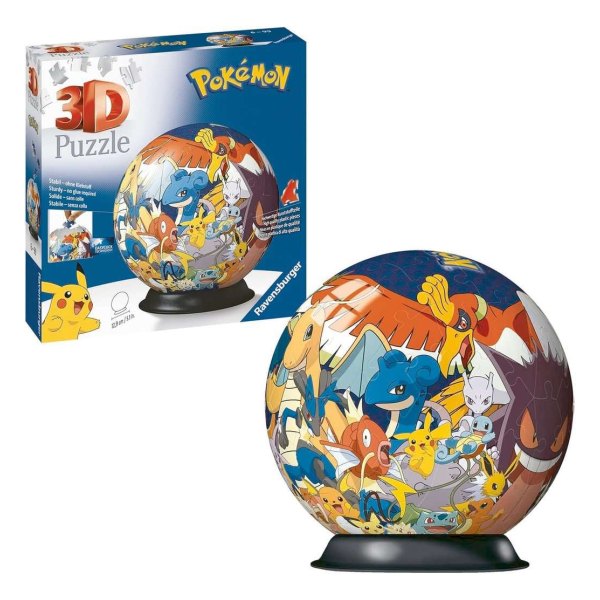 Puzzle 3D Sphère Pokémon 72 pièces (Ravensburger)