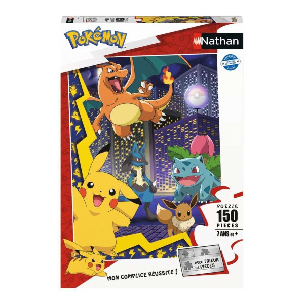 Puzzle 150 pièces La Ville des Pokémon (Nathan)