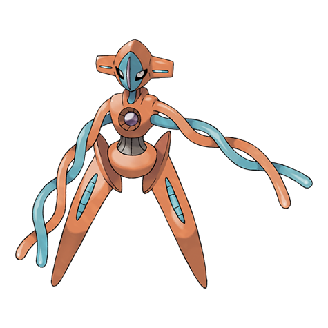 Deoxys, waiting for you beyond the atmosphere.