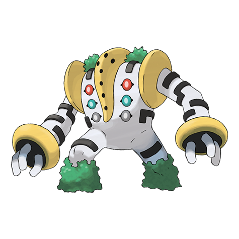 Regigigas, master of the Regi, new to the remake.