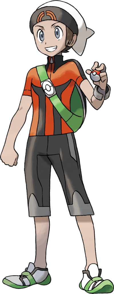 Brendan, playable character and rival.