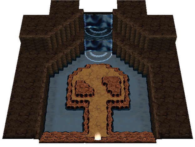 The map of the Fabled Cave.