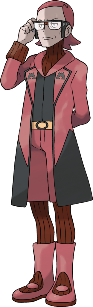 Maxie, leader of Team Magma (Omega Ruby).
