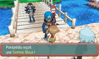 La Gemme Bleue, dans l’autre version.
