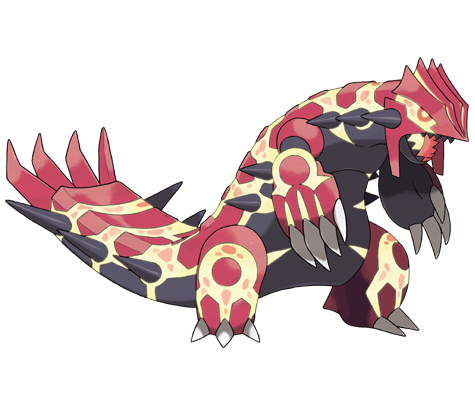 Illustration officielle de Primo-Groudon