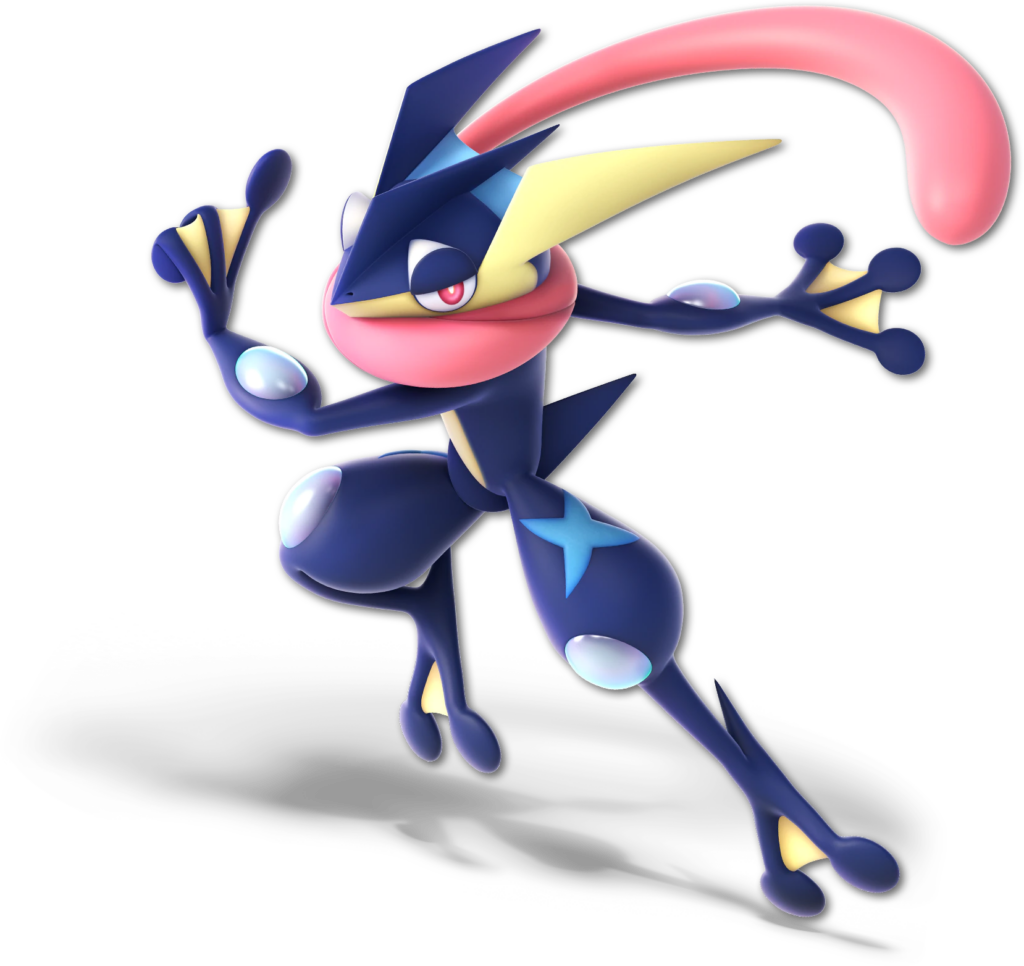 Greninja in Super Smash Bros. Ultimate.