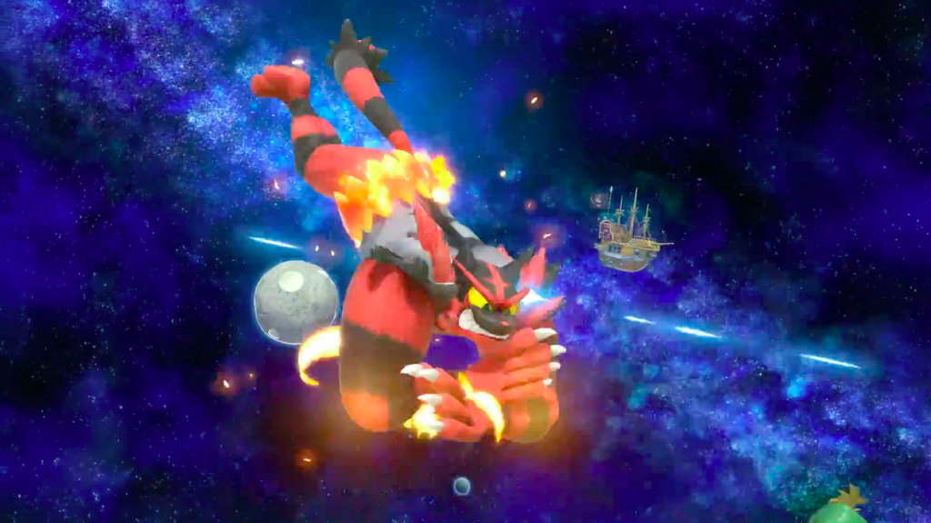 Incineroar uses Cross Chop.