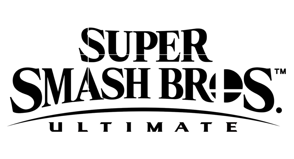 The Super Smash Bros. Ultimate logo.