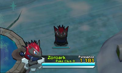 Zoroark « Poké Club D ».
