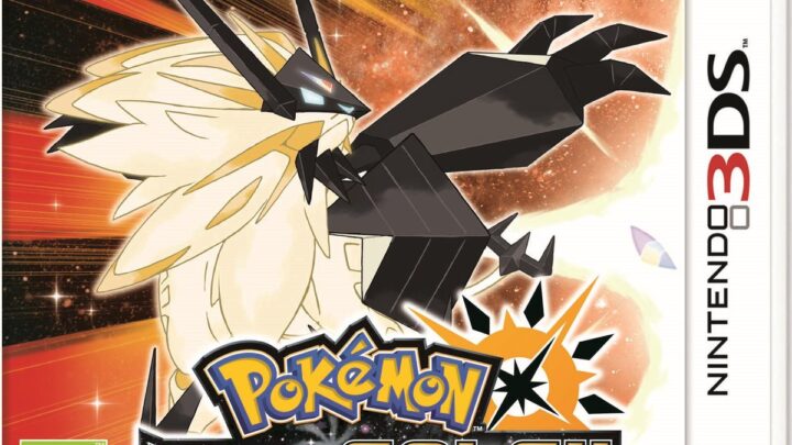 Jaquette française de Pokémon Ultra-Soleil, avec Necrozma Crinière du Couchant