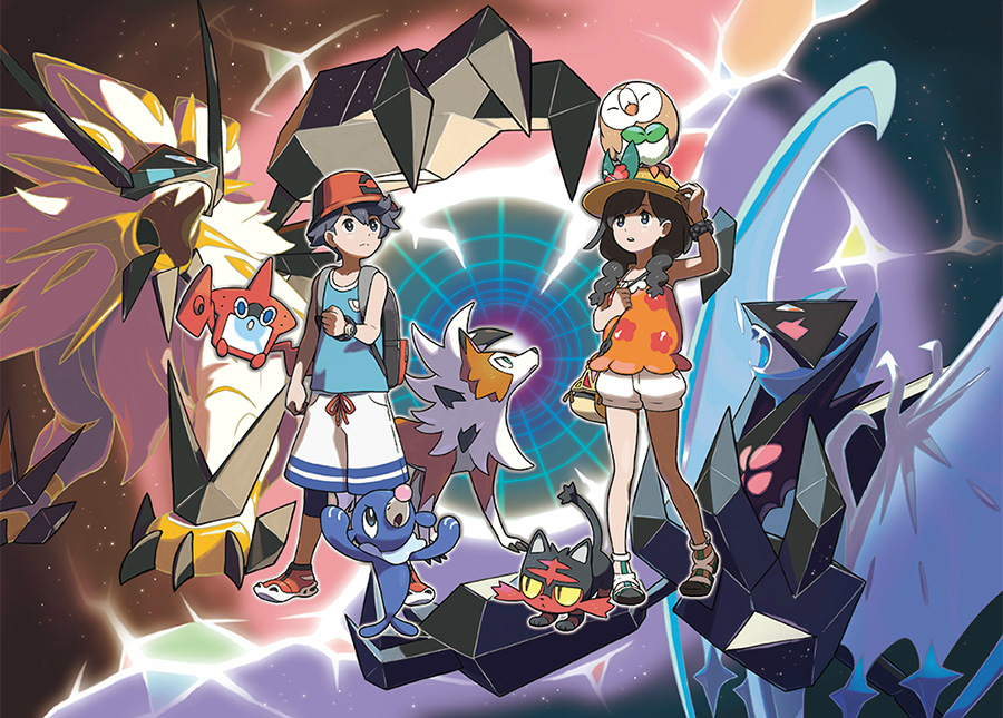 Les héros face aux nouvelles formes de Necrozma.