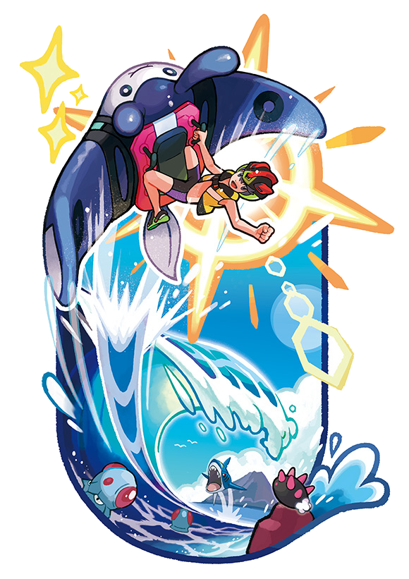 Démanta, la nouvelle Poké Monture d’Ultra-Soleil et Ultra-Lune.