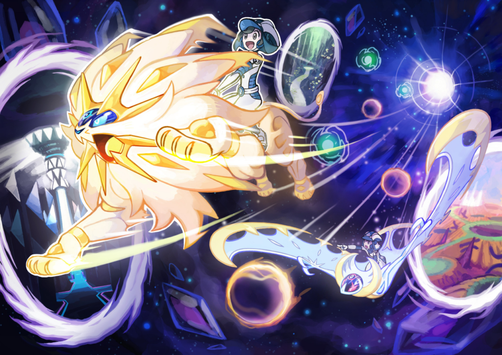 L’Ultra-Exploration : à dos de Solgaleo ou de Lunala, on file de portail en portail.