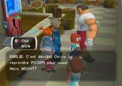 Émilie veut reprendre le Posipi volé.