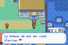 Le bateau est arrivé