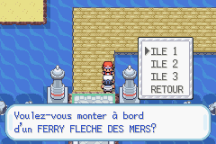 Le ferry relie désormais Kanto aux îles