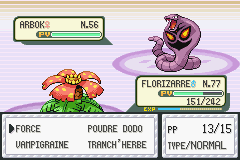 Arbok entre en scène