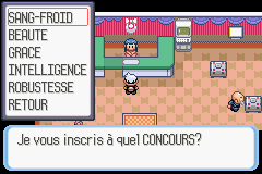 Le choix de la catégorie
