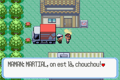 L'arrivée en camion à Bourg-en-Vol