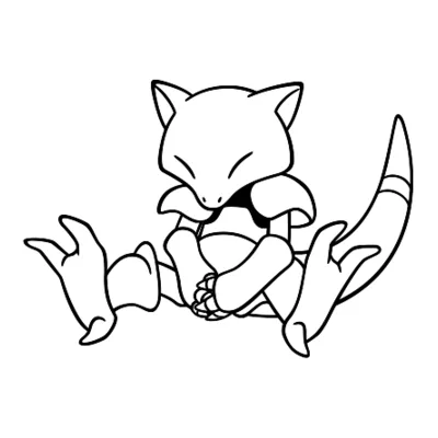Coloriage Abra