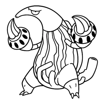 Coloriage Aflamanoir
