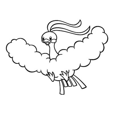 Coloriage Altaria