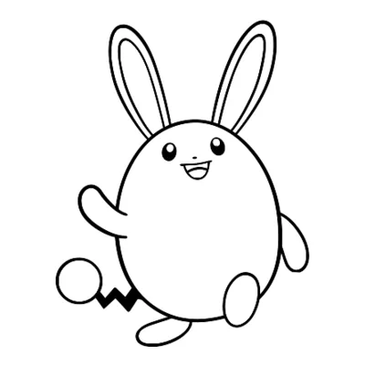Coloriage Azumarill