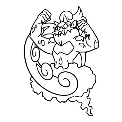 Coloriage Boréas