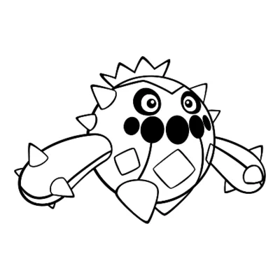 Coloriage Cacnea
