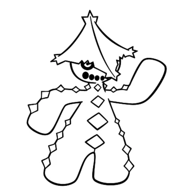 Coloriage Cacturne