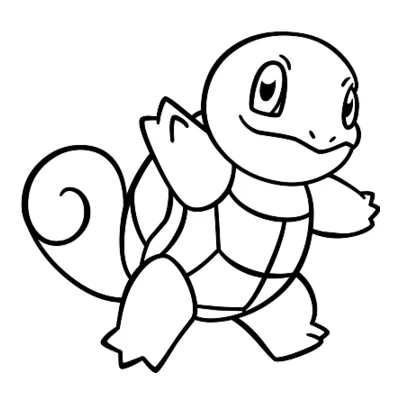 Coloriage Carapuce