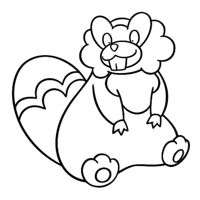 Coloriage Castorno