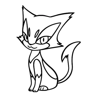 Coloriage Chacripan