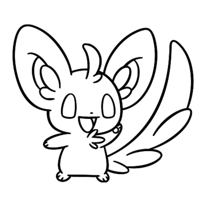 Coloriage Chinchidou