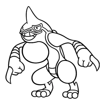 Coloriage Coatox
