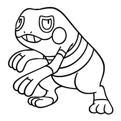 Coloriage Cradopaud