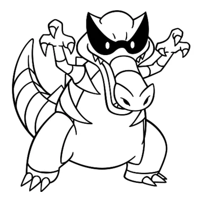Coloriage Crocorible