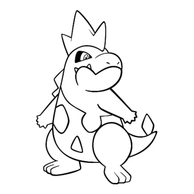 Coloriage Crocrodil
