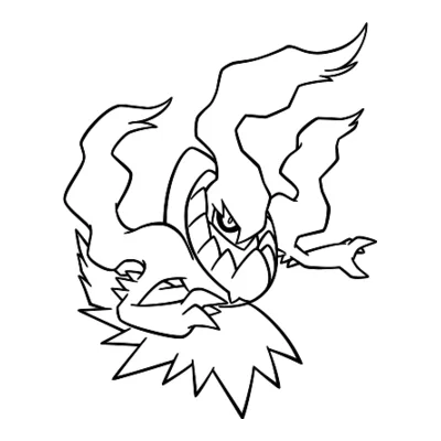 Coloriage Darkrai