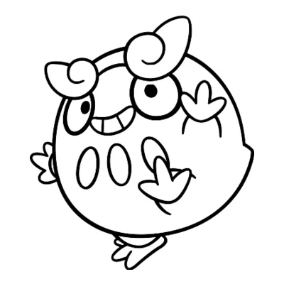 Coloriage Darumarond
