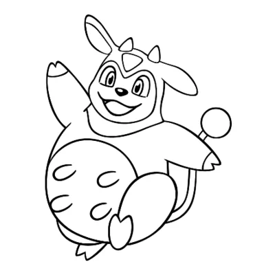Coloriage Écrémeuh
