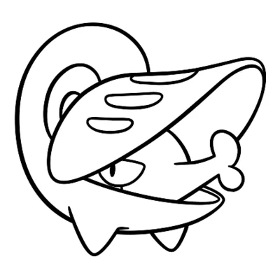 Coloriage Escargaume