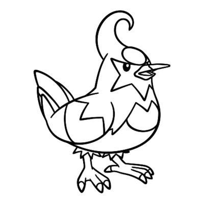 Coloriage Étourvol