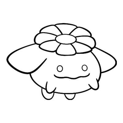 Coloriage Floravol