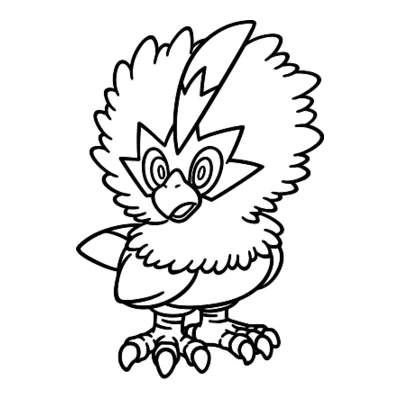 Coloriage Furaiglon