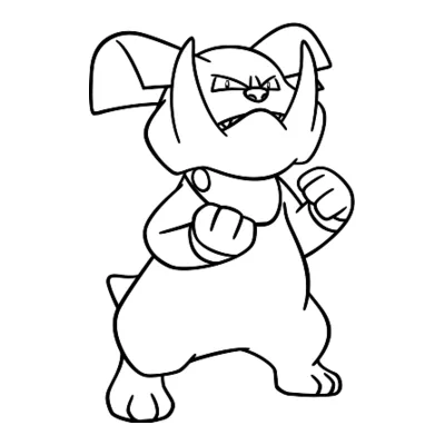 Coloriage Granbull