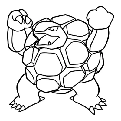 Coloriage Grolem