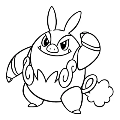 Coloriage Grotichon
