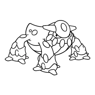 Coloriage Heatran